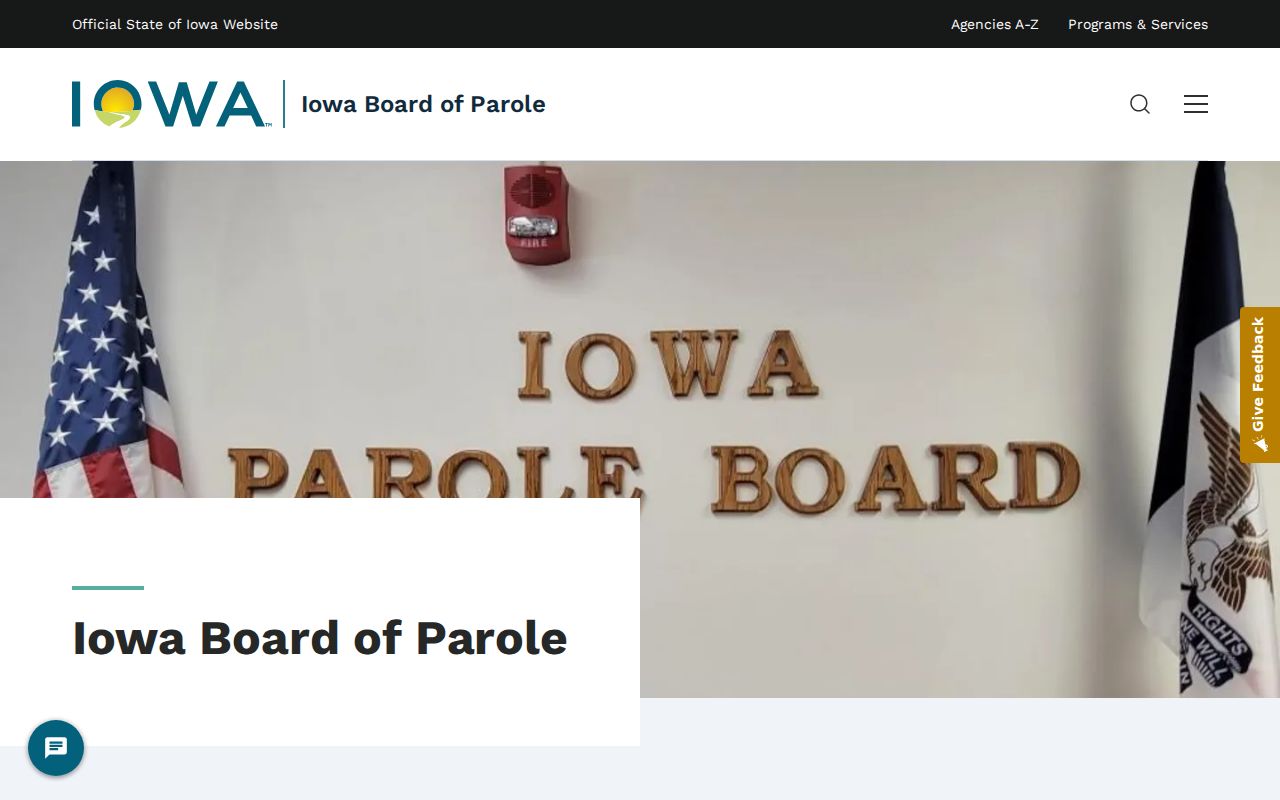 Wayne County criminal history Iowa Board of Parole